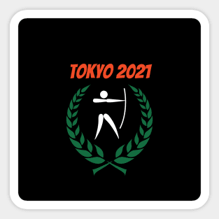 Archery Tokyo 2021 Olympics Sticker